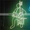 Artificial commercial personalized latest led motif street holiday decoration lights