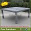patio square table rattan outdoor dining table