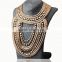 Handmade new design women fashion alloy jewelry necklace