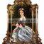 Baroque style frame with handmade oil painting
