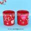 New design with non woven fabric cover glass nursery pot glass cup planter