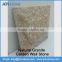 Chinese yellow granite mushroom finished natural surface wall stone