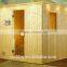 2016 High Quality Double Layer Durable Finland White Pine Material Traditional Sauna Room