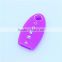 5 buttons remote key cover Silicone key bag,Car Key case wallet holder