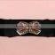 Fashion Flower Pattern Alloy Buckle Elastic Sex Women Lady Waist Belt