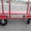 heavy duty drywall cart trolley TC4837 with 2 x swivel cast iron caster 2 x fixed cast iron caster