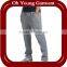 whosale light grey/black cotton jogger pants for men