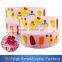 Custom printed fashion candy grosgrain ribbon for kids