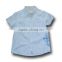 white yarn dyed check short sleeve shirt for boys
