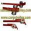 Crowbar for lifting and moving machines