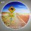 150*150cm/59*59'' Reactive Printing 100% polyester Microfiber round beach towel