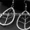 Life of Tree Hollow Out Drop Dangle Earrings Costume Jewelry Collection Teardrop Dangle Earrings 2017