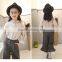  wholesale child clothing girls palazzo pants ruffled pants for girls