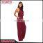 New Arrival Fashion Design Customed Ladies Off - Shoulder Long Tube Halter Bodycon Jumpsuit