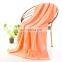 Bright color beach towel with jacquard technology