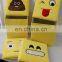 Newest plush emoji products 2 in 1 plush toy storage box chair wholesale cartoon custom plush toy home kids foldable storage box
