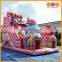2017 Guangzhou hot sale cheap factory candy commercial inflatable bouncer slide for child