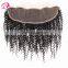 Brazilian bulk hair extensions without weft lace closure with baby hair