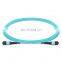 MPO Female to male 12 Fibers OM4 Multimode Trunk Cable/patch cord
