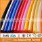 Export Europe FDA Approved Food Grade 1.5M 11x17mm Colorful Washable Durable Silicone Hookah Hose, Shisha Hookah Silicone Hose
