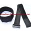 Plastic Metal Buckles Fixtures Nylon Black Elastic Adhesive Backed Hook And Loop Tape