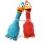 Good quality durable latex pet chew toy squeaky chicken for dog teeth grinding/cleaning