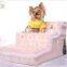 Wholesale fashion cute Pet bed accessories Pet dog steps four seasons dog stairs for puppy small dog