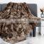 Double Sided Silky Soft Cuddly And Cozy Faux Fur Throw Blanket