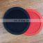 Custom silicone cup coaster set with felt pad