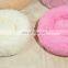 HQP-JJ012 HongQiang Manufacturer wholesale soft plush colorful warm pet dog rainbow bed
