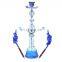 HQP-SY14 HongQiang Arab Hookah Set Wholesale Finished Product Customization Shisha Hookah Glass Hookah Shisha Two Pipes