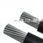 Factory supply black JKL YJ overhead power transmission lines abc cable 35mm 50mm price