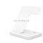 Newest 2019 Shenzhen Wireless Charger Sensor Watch Mobile Phone Headset 3 In 1 Wholesale Custom Logo Oem Fast Wireless Charger