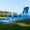 2020 NEW Домашний воздушный водяной горка Blue Crush для сада