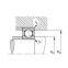 FAG Deep groove ball bearings - 61856