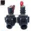 nylon material irrigation solenoid valve  1 inch DN25 100D HVF Series Inline with Flow Control - Female x female 12V DC 110V AC
