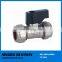 1/4" to 1/2" Mini brass ball valve