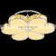 Modern Crystal LED Ceiling Pendant Lamp Stainless Steel Fixture Chandelier Light