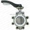 Bundor 1.5-10 Inch Stainless Steel With-pin Type LT 8 Inch PTFE Seat Lug Butterfly Valve