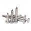 DIN571 hex head lag wood screw hexagon screw for wood screws stainless steel