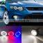 2 Functions For Ford Falcon 2014 2015 2016 2017 Auto LED DRL Daytime Running Light Car Angel Eyes Fog Lamp Foglight