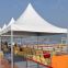 aluminum frame double PVC coated textile colver and sidewalls pagoda tent used for outside events