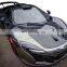 High quality dry carbon fiber hood for McLaren 650S