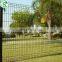 Rectangle Post PVC Coated Black 2500mm Width 3D Wire Fence For Parks