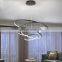 Modern 1/2/3/4 Circular Ring Chandelier Hotel Office Decorative Chandelier