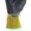 Builder's grip latex coating coated breathable industrial work gloves for worker nitrile gloves oil resistant