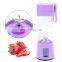 2021 New USB Rechargeable Fruit Mixer Portable Mini Juicer And Blender With 6 Blades Juicer Extractor Machine Cup