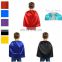 Factory Supply Black Baby Girl Cape and Mask Superhero