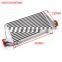 AUSO Performance Plate Fin Tube Fin Universal Auto Intercooler 600*300*76 550*140*65