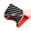 Suitable for 14-18 Toyota Tantu car accessories decorative rear cigarette lighter switch stickers real carbon fiber soft